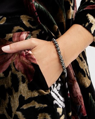 Hematite Stretch Bracelet