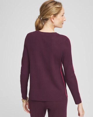 Zenergy® Luxe Side Stripe Top click to view larger image.