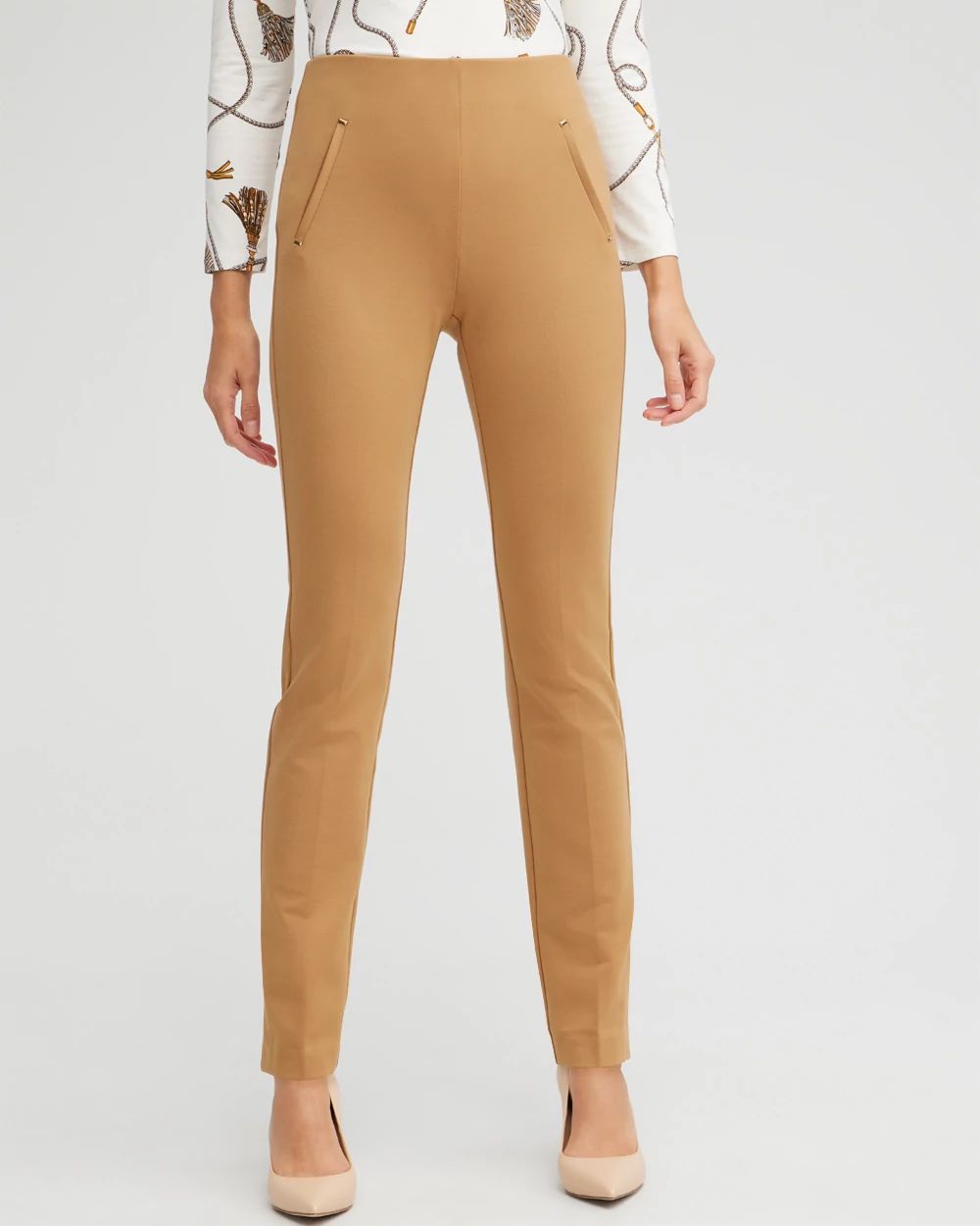 Juliet Ponte Trim Detail Pants