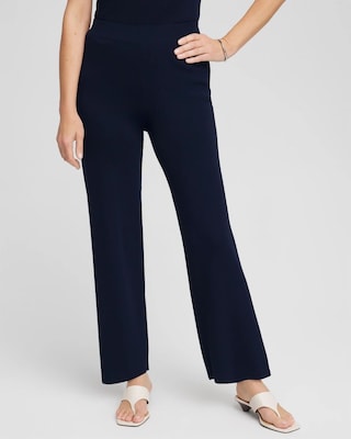 Travelers™ Sweater Knit Wide-Leg Pants