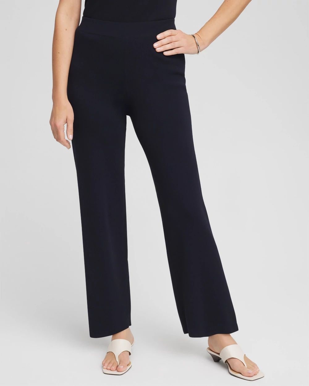 Travelers™ Sweater Knit Wide-Leg Pants