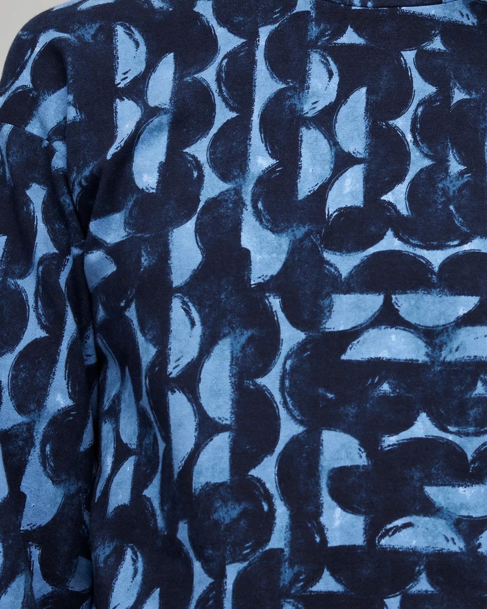 Zenergy® Half Moon Print Pullover