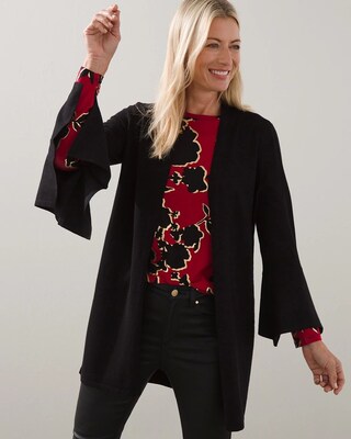 Drape Sleeve Cardigan