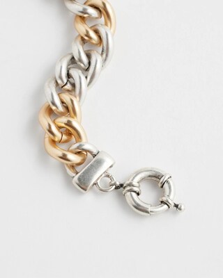 Pavé Detail Links Bracelet