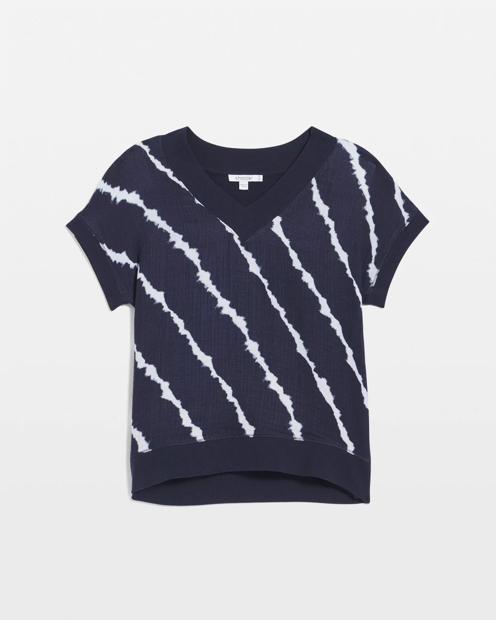 Zenergy® Tie-Dye Gauze Top