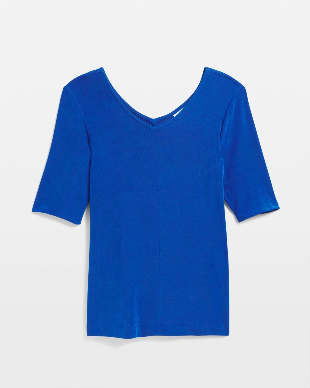 Travelers™ Double V-neck Top