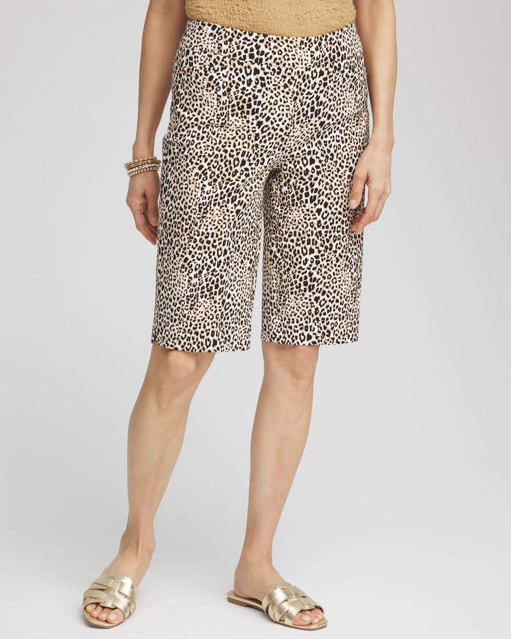 Animal Print Brigitte™ Slim Shorts