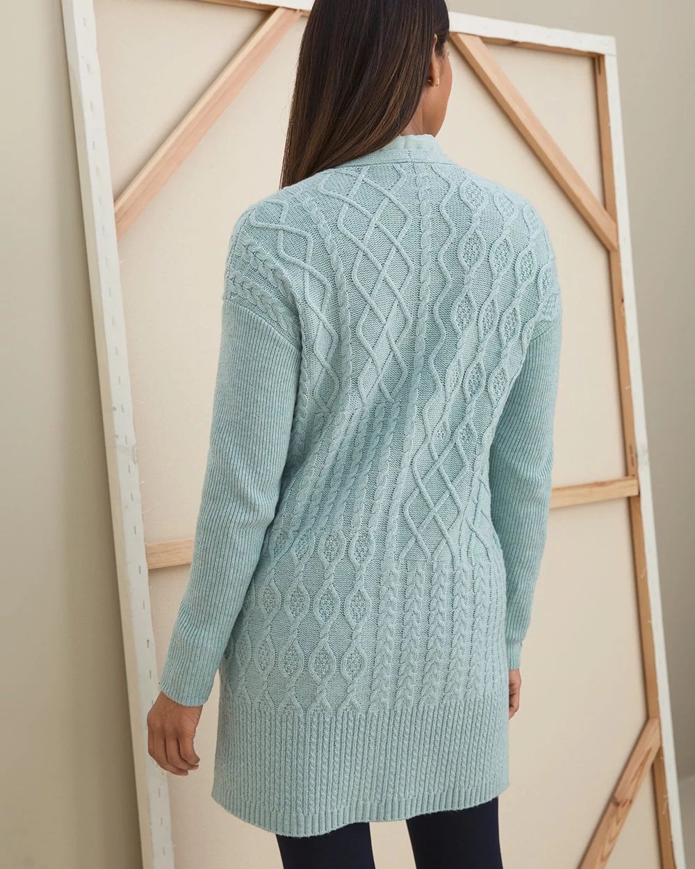 Cable-Stitch Cardigan