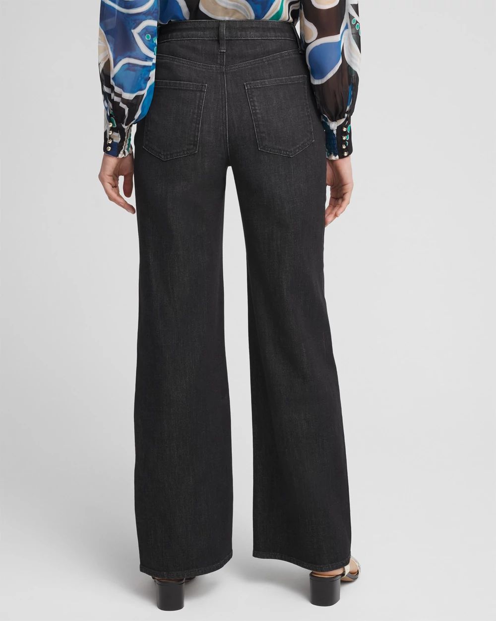 High Rise Wide Leg Jeans