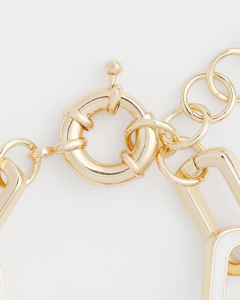 Enamel Chain Bracelet