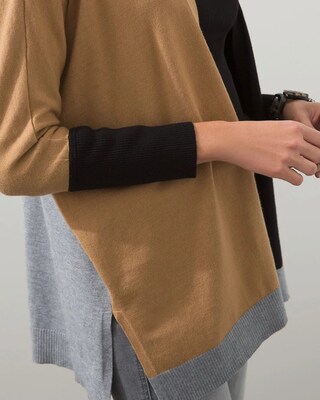 Colorblocked Cardigan