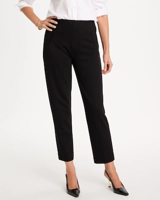 Juliet Striped Tapered Ankle Pants click to view larger image.