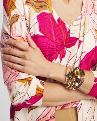 Faux Tort Toggle Bracelet