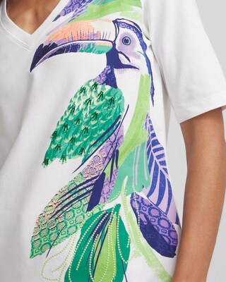 Island V-Neck Perfect Tee click to view larger image.