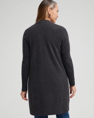 Cashmere Duster Cardigan Sweater click to view larger image.