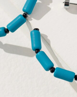 Front to Back Beaded Hoop Earrings