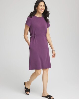 Zenergy® Scuba Bungee-Waist Dress click to view larger image.