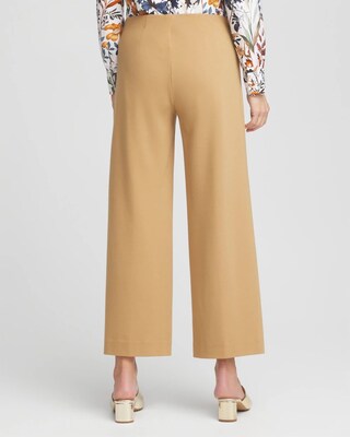 Juliet Ponte Wide Leg Cropped Pants click to view larger image.