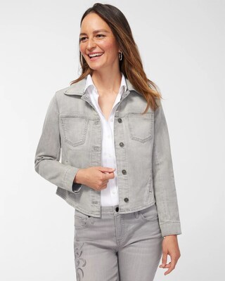 Gray Denim Jacket