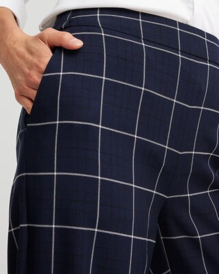 Jacquard Flare Trousers click to view larger image.