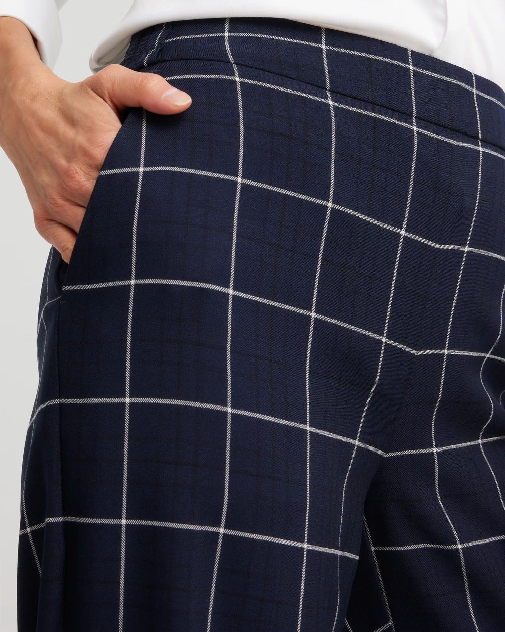 Jacquard Flare Trousers