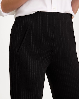 Juliet Striped Tapered Ankle Pants click to view larger image.