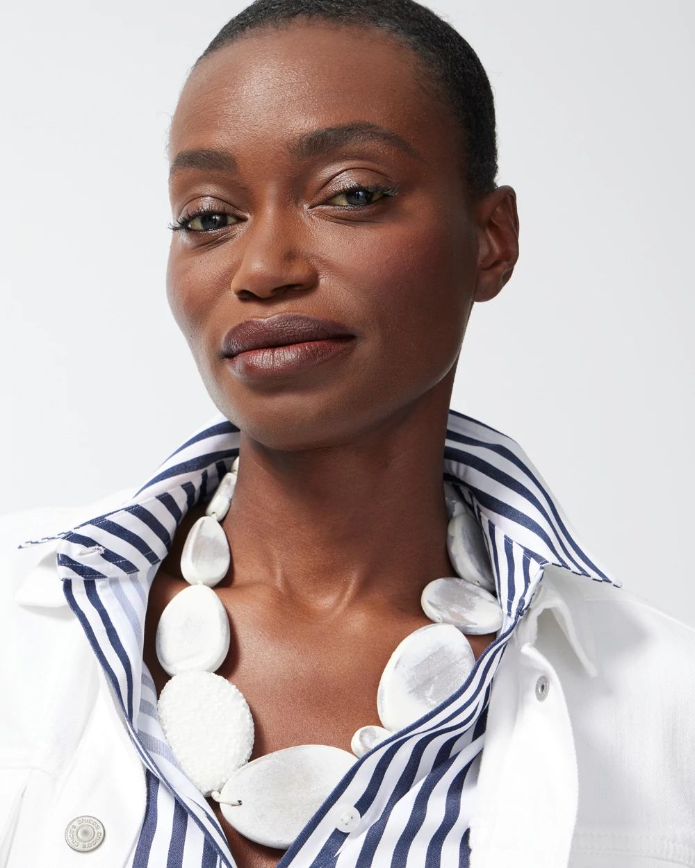 Neutral Bib Necklace