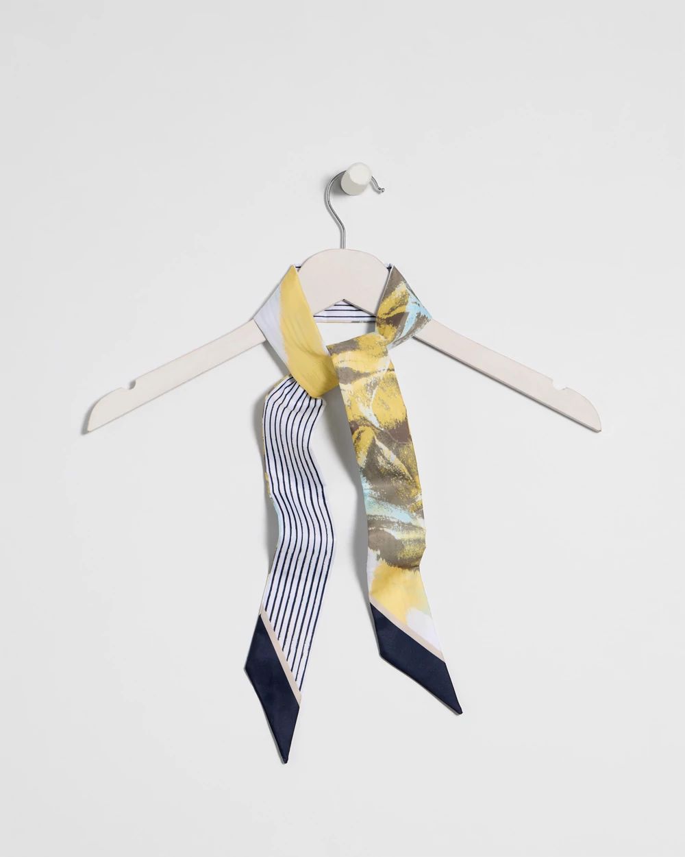 Striped Skinny Scarf