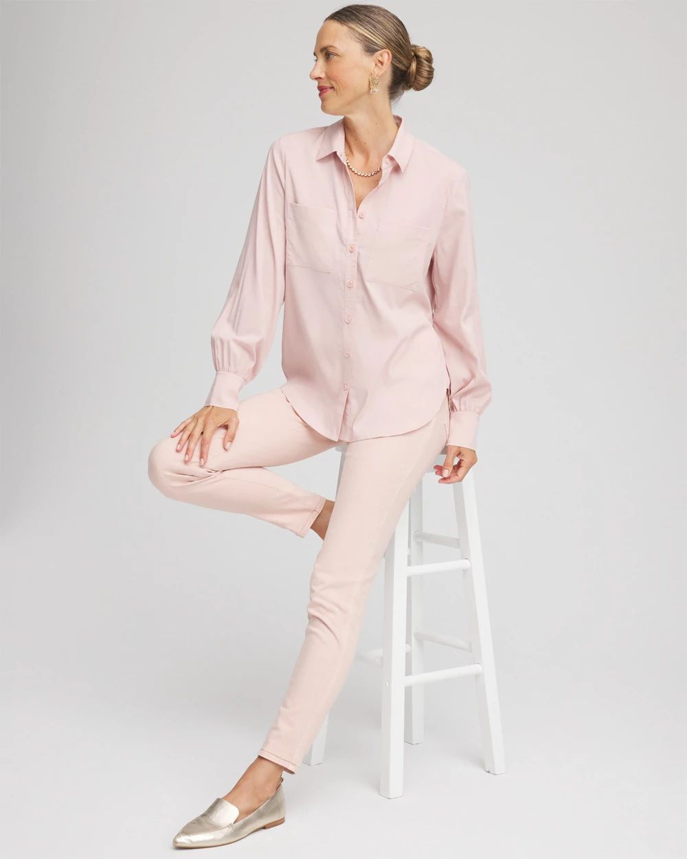 Classic-Fit Collared Shirt