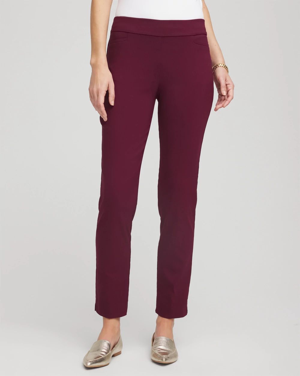 Brigitte™ Pull-On Slim Ankle Pants