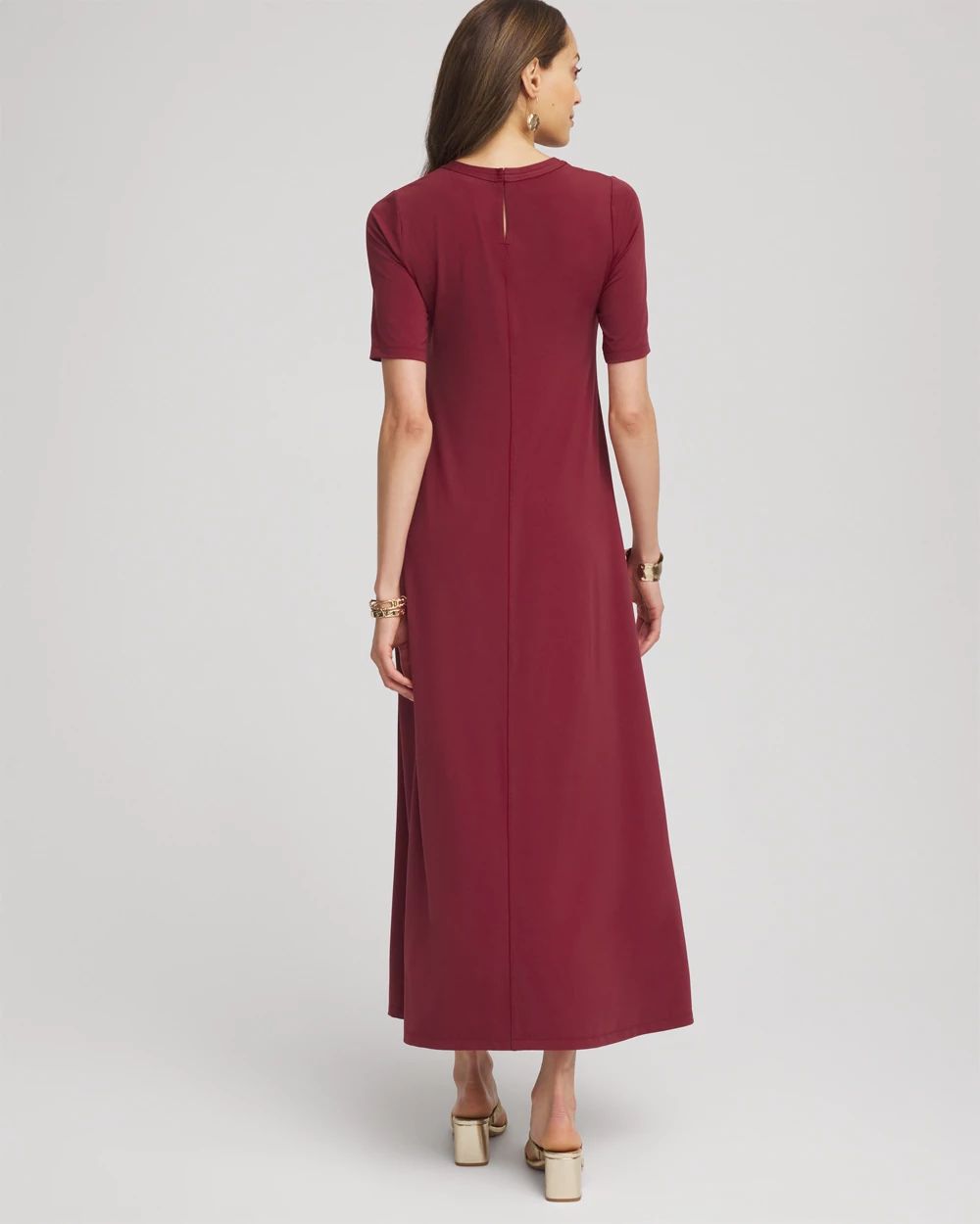 Stretch-Jersey Maxi Dress