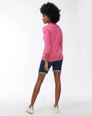 Pima V-Neck Everyday Tee