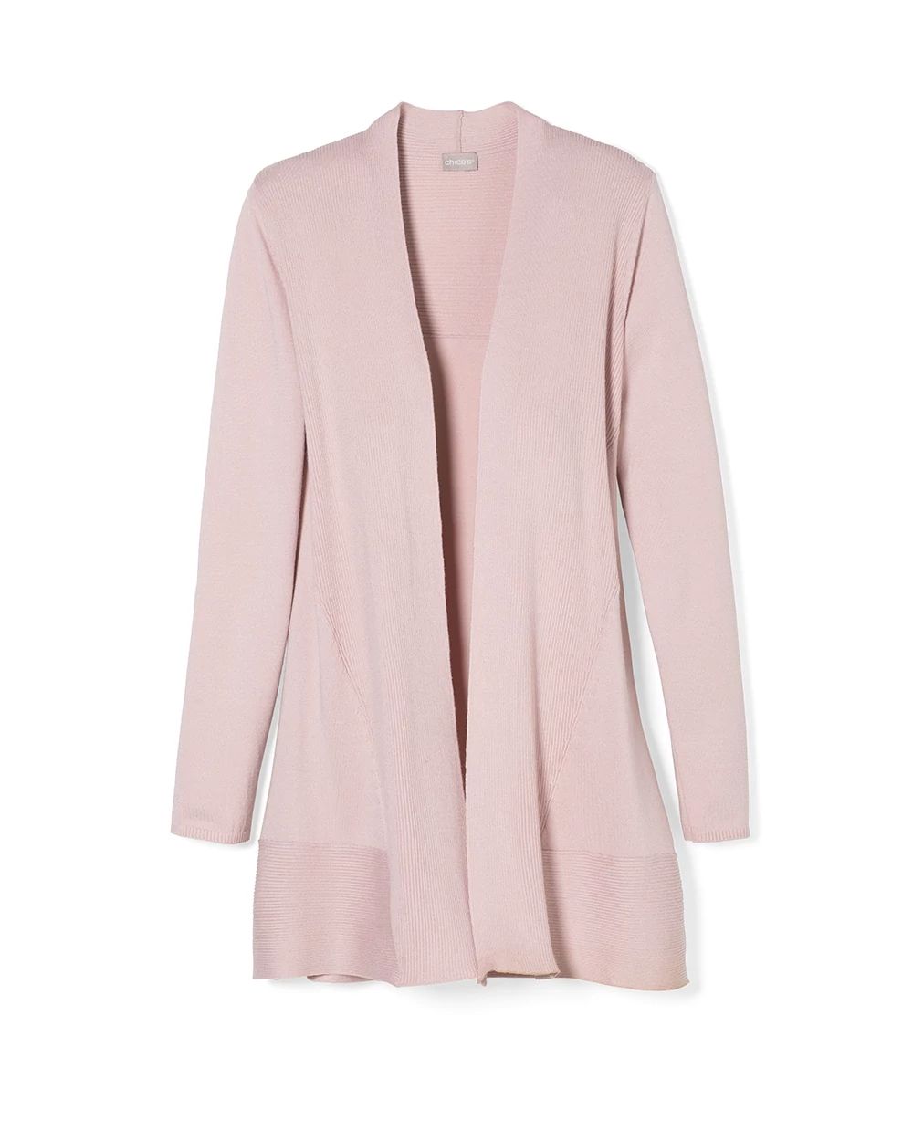 Rib-Mix Cardigan