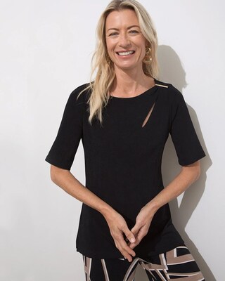 Travelers Keyhole Detail Top
