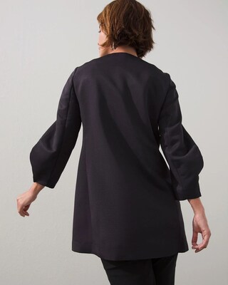 Floral Faille Topper