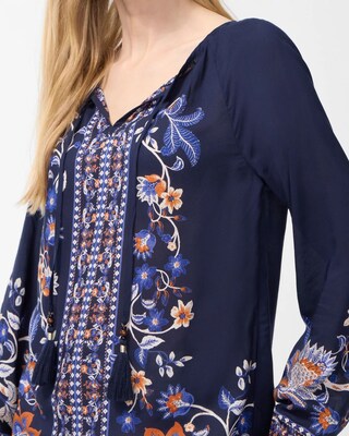 Floral Print Pullover Top
