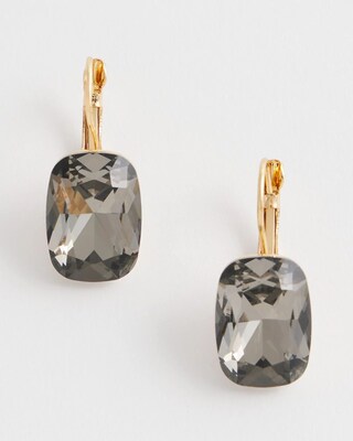 No Droop™ Hematite Stone Earrings