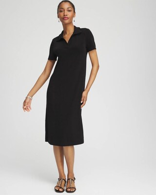 Travelers™ Collared V-neck Dress