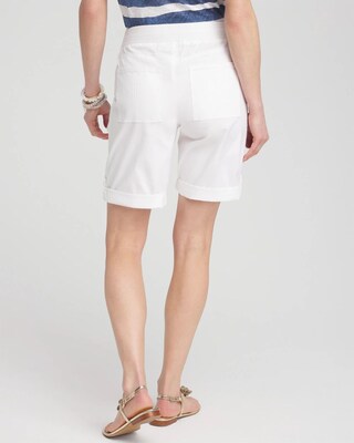 Poplin Roll Tab Shorts click to view larger image.
