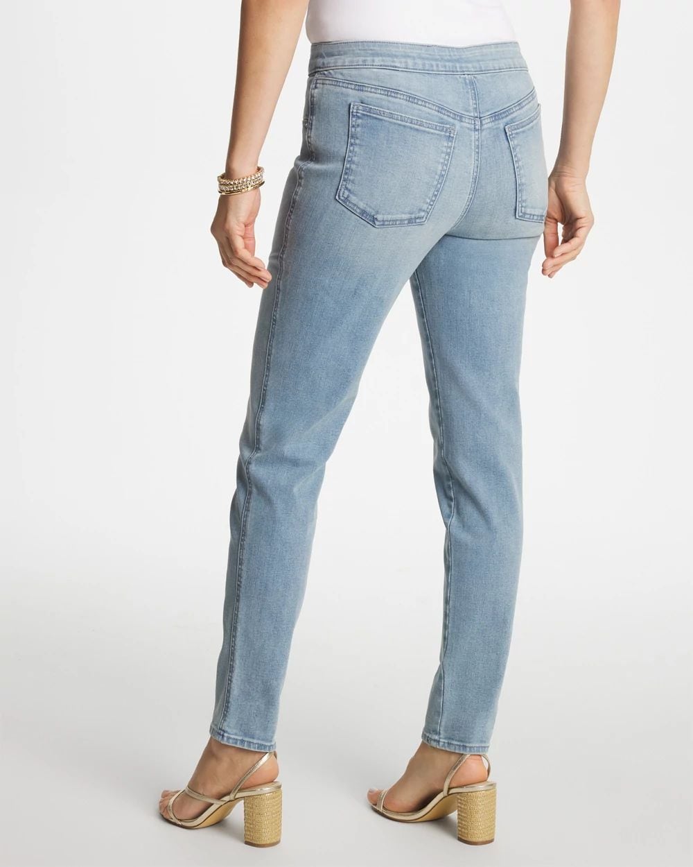 Pull-On Slim Ankle Jeggings click to view larger image.