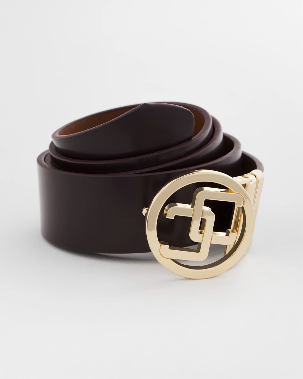 Reversible Chico's Logo Trouser Belt click to view larger image.