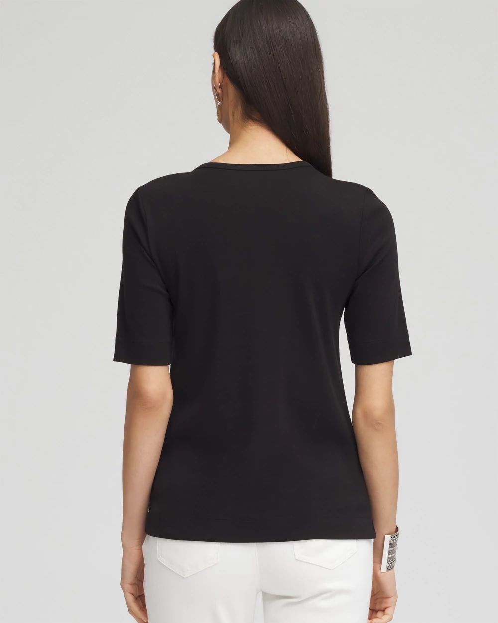 Pima Crewneck Tee