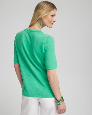 Scoop Neck Tee click to view larger image.