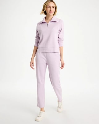 Zenergy® Beach Slub Cropped Pants click to view larger image.