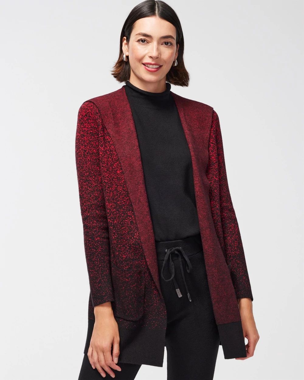 Zenergy Luxe® Cashmere Blend Ombre Cardigan