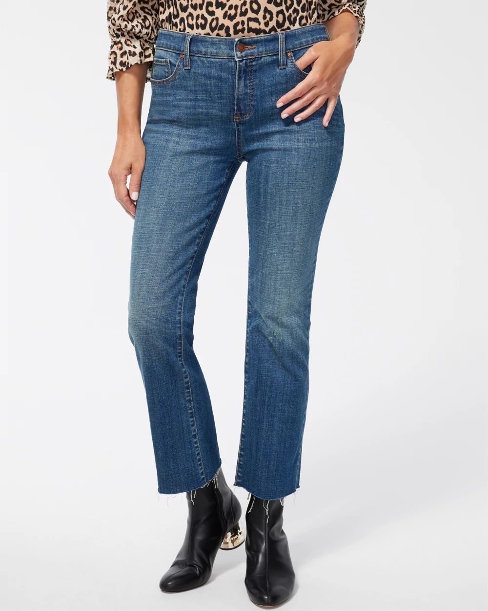 Girlfriend Kick Flare Jeans