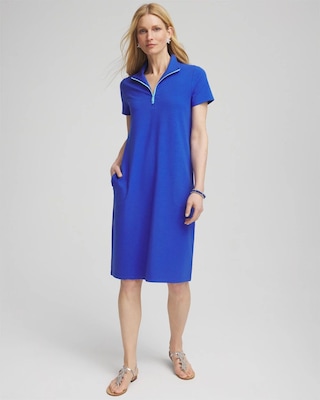 Zenergy® UPF Half-Zip Dress