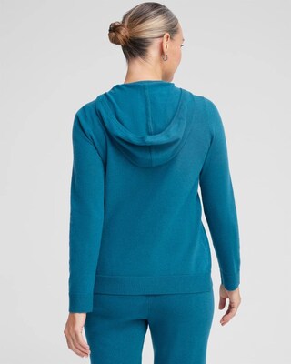Zenergy Luxe® Cashmere Blend Hooded Sweater