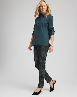 Brinkly Blur Juliet Slim Ankle Pants click to view larger image.