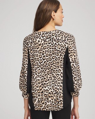 Zenergy® Scuba Animal-Print Bungee Top click to view larger image.